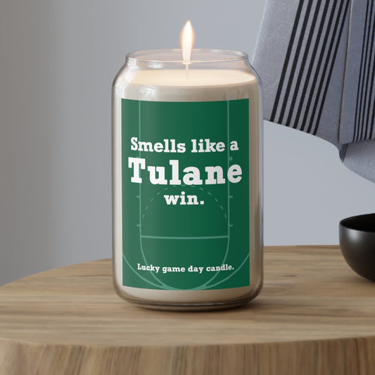 Tulane Basketball - Smells Like a Tulane Win (13.75 oz) scented candle1