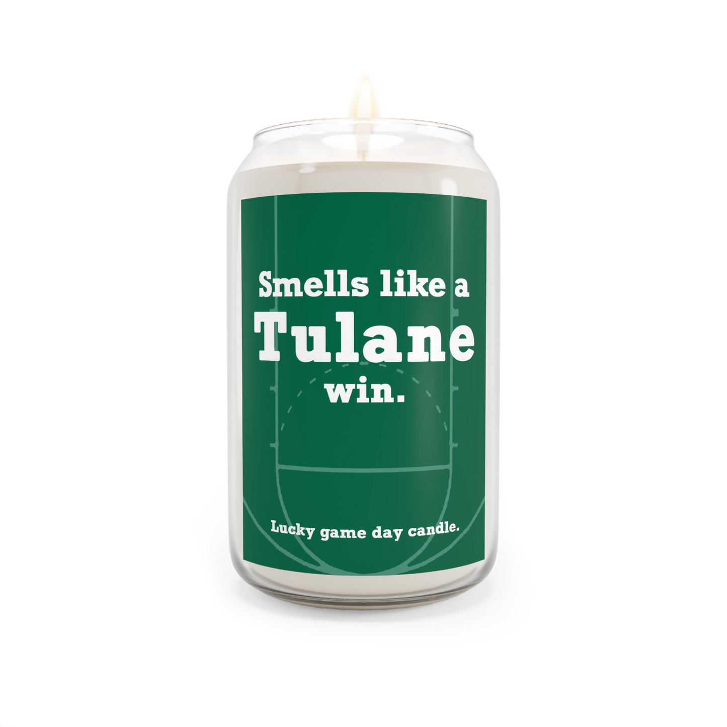 Tulane Basketball - "Smells like a Tulane win" scented candle (13.75 oz)