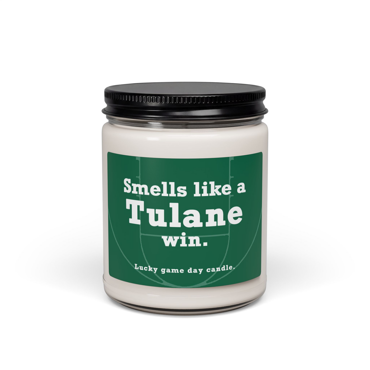 Tulane Basketball - Smells like a Tulane win scented candle (9 oz)