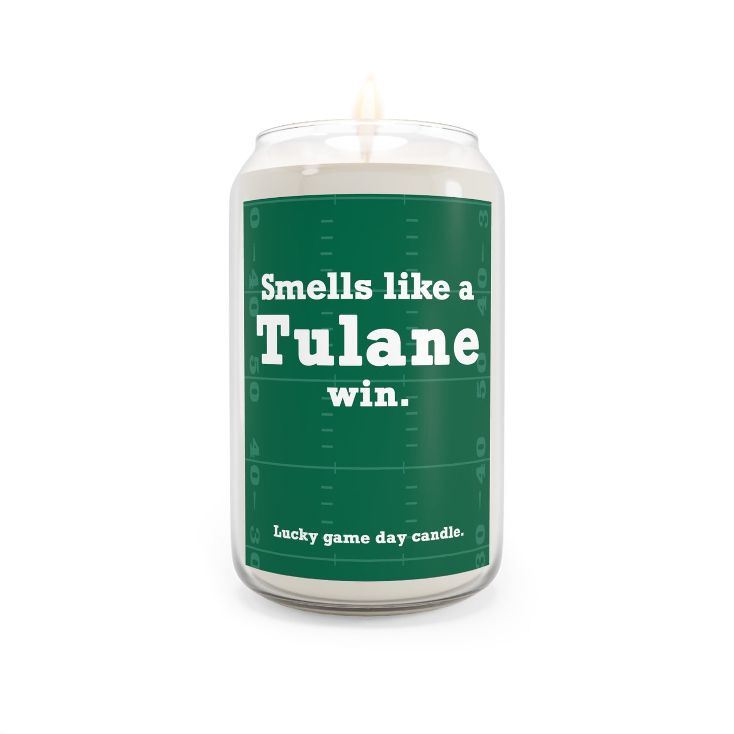 Tulane Football - "Smells like a Tulane win" scented candle (13.75 oz)