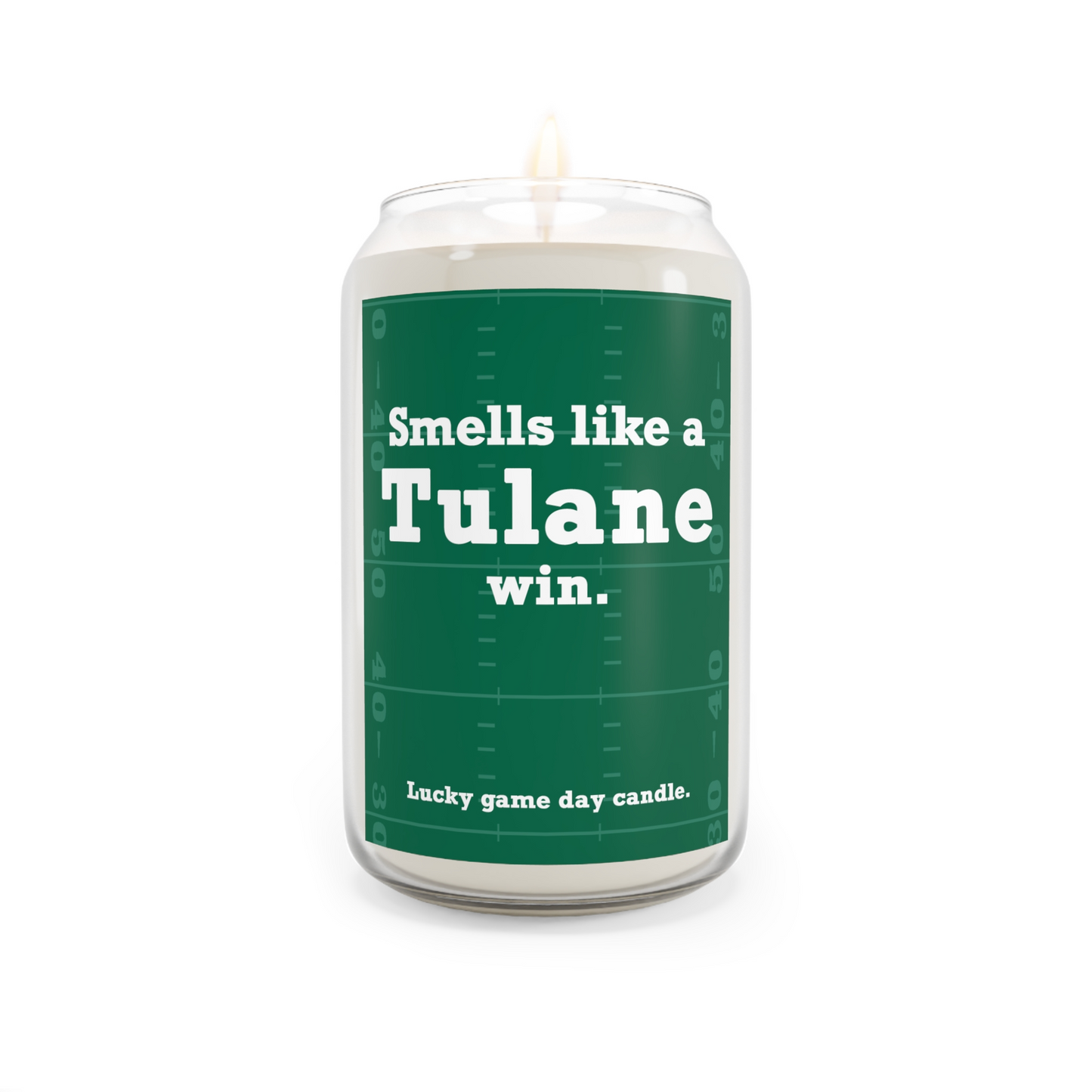 Tulane Football - "Smells like a Tulane win" scented candle (13.75 oz)