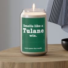 Tulane Football - Smells like a Tulane win scented candle (13.75 oz)