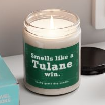 Tulane Football - Smells like a Tulane win scented candle (9 oz)