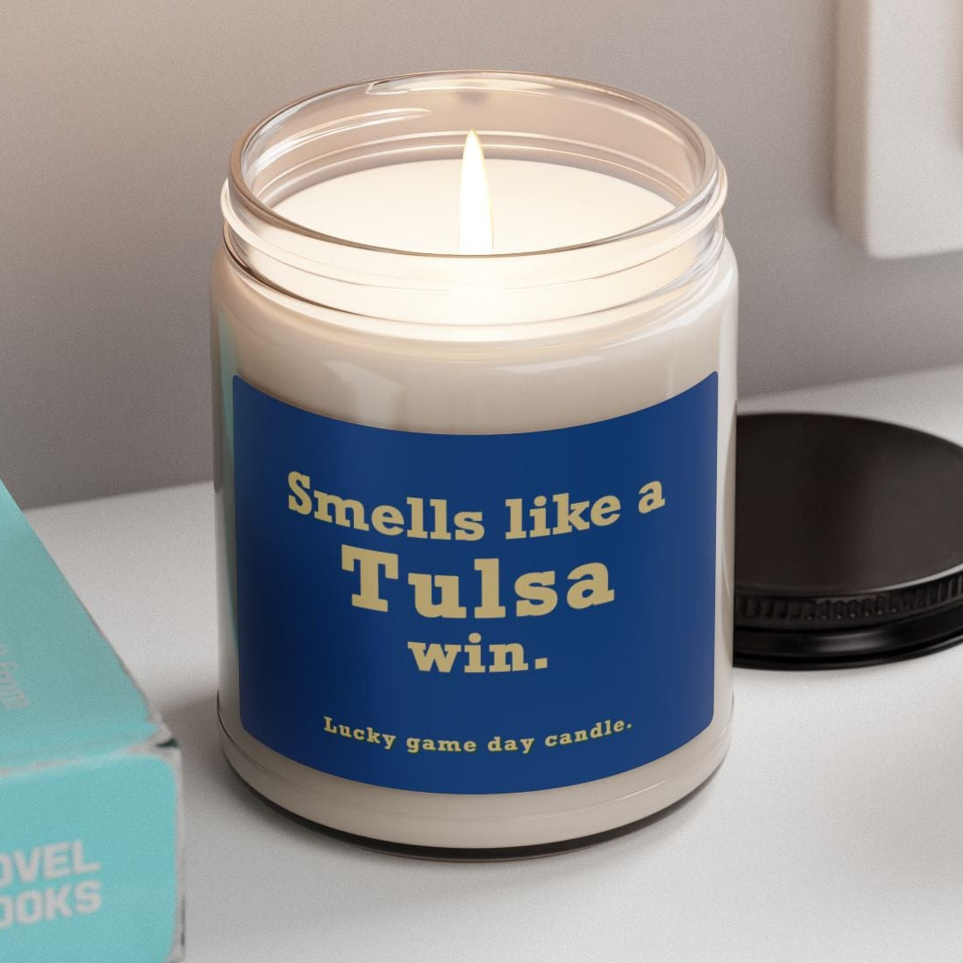 Tulsa - Smells Like a Tulsa Win (9 oz) scented candle 