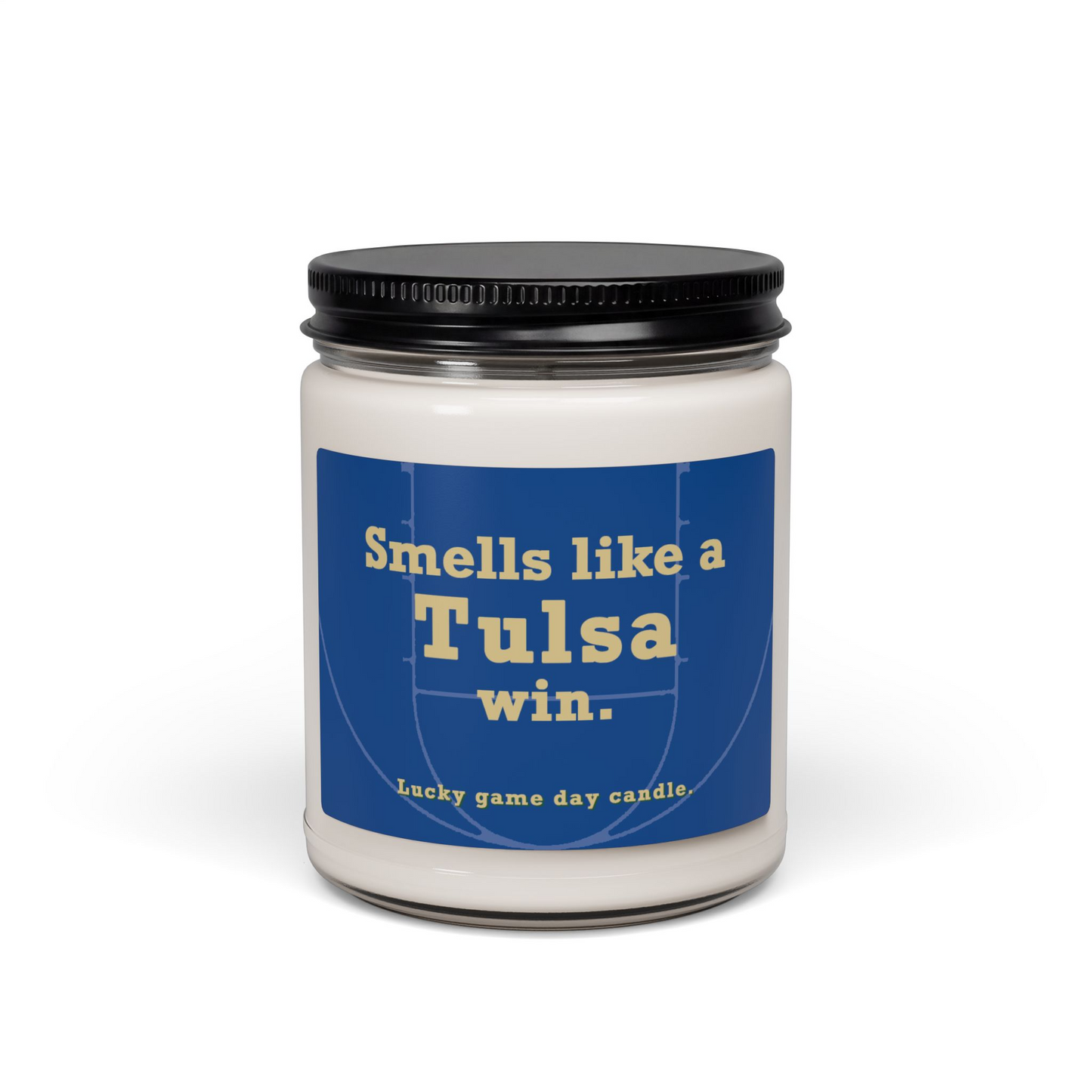 Tulsa Basketball - "Smells like a Tulsa win" scented candle (9 oz)