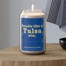 Tulsa Football - "Smells like a Tulsa win" scented candle (13.75 oz)