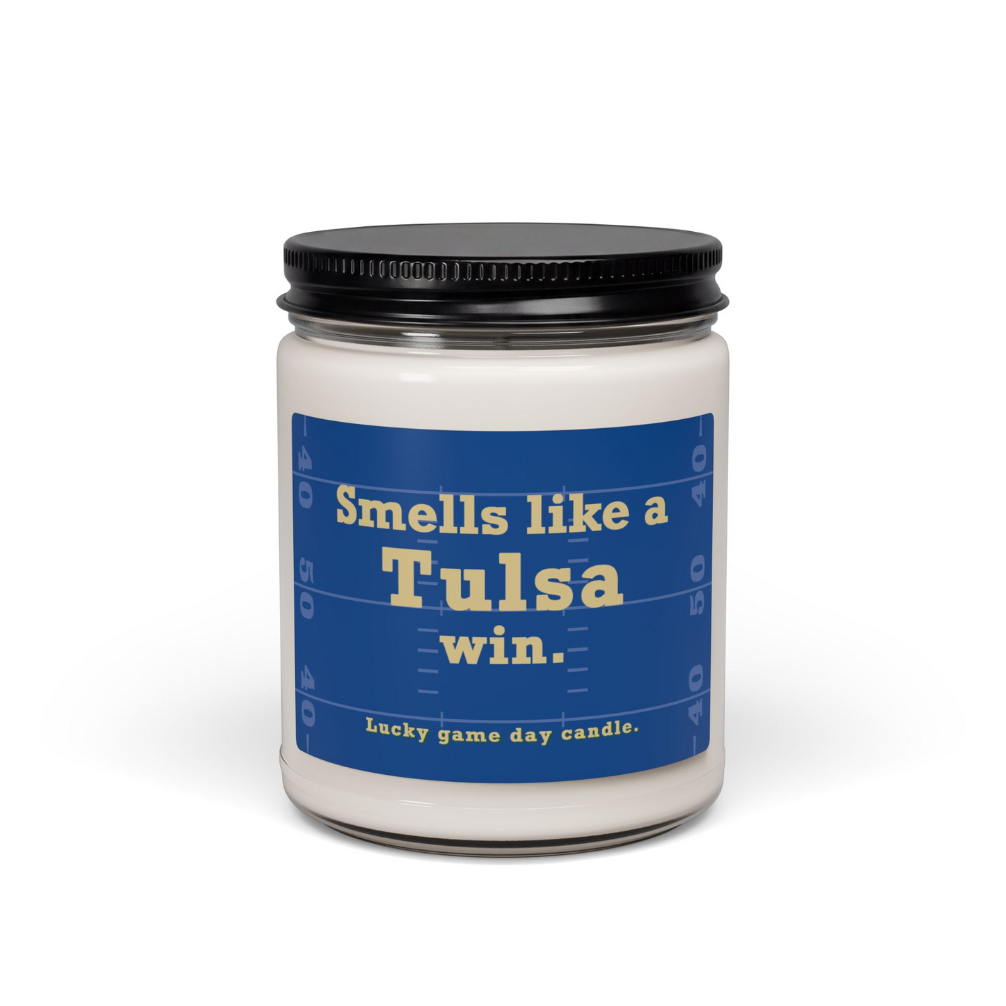 Tulsa Football - "Smells like a Tulsa win" scented candle (9 oz)