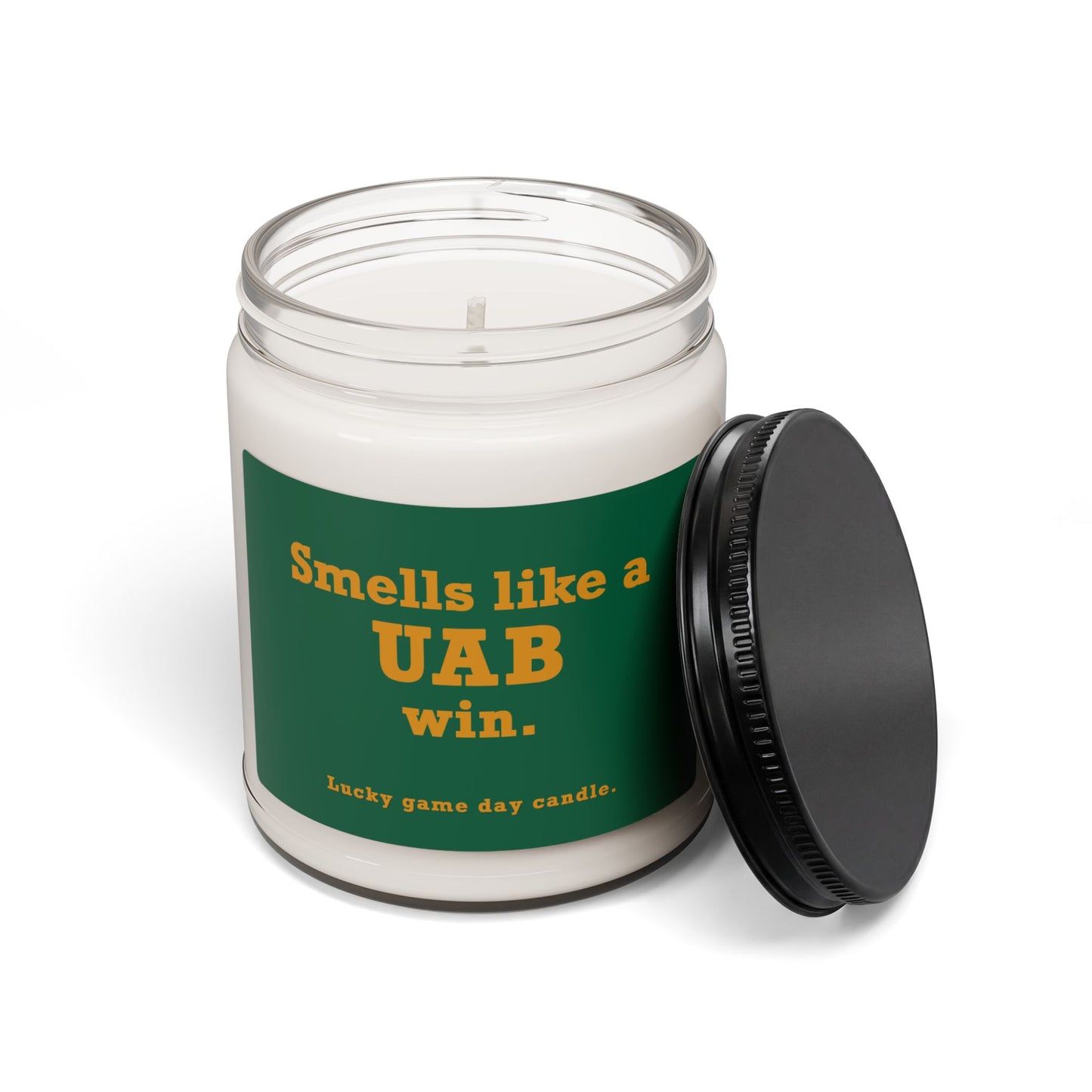 Alabama-Birmingham - "Smells like a UAB win" scented candle (9 oz)