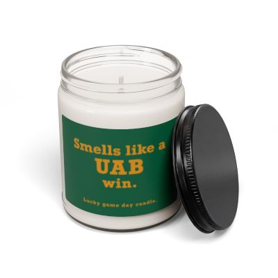 Alabama-Birmingham - "Smells like a UAB win" scented candle (9 oz)
