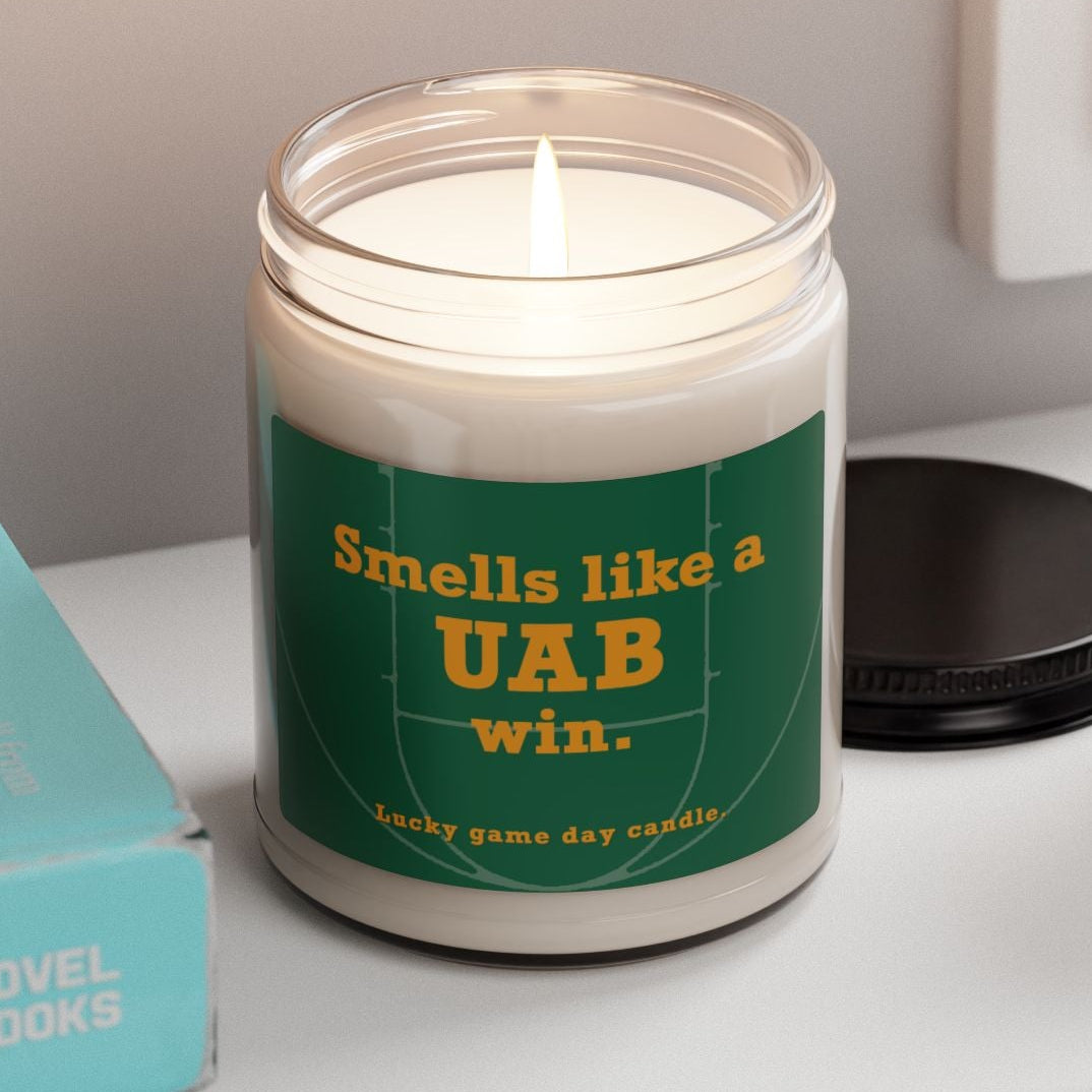 UAB Basketball - Smells Like a UAB Win (9 oz) scented candle