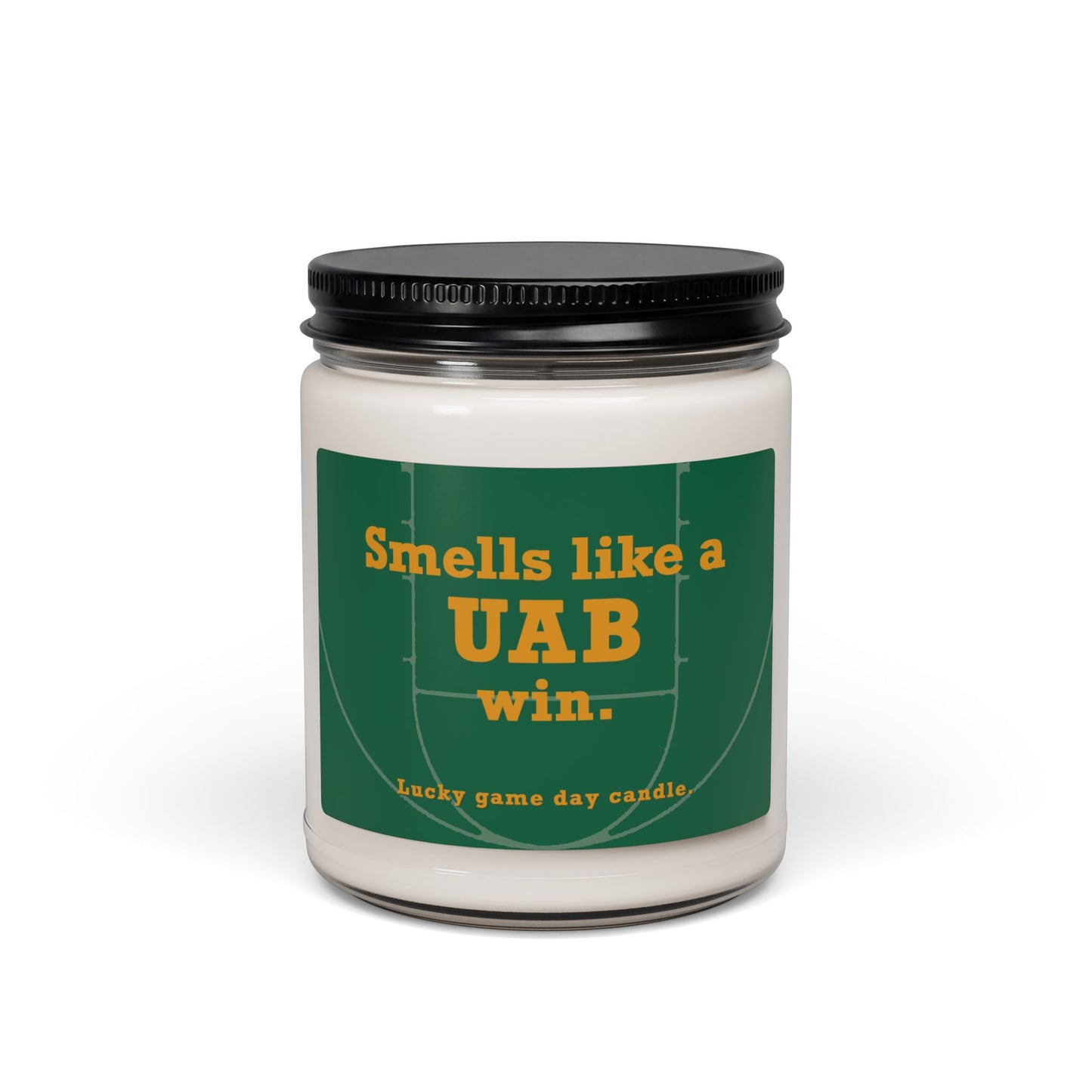Alabama-Birmingham Basketball - "Smells like a UAB win" scented candle (9 oz)