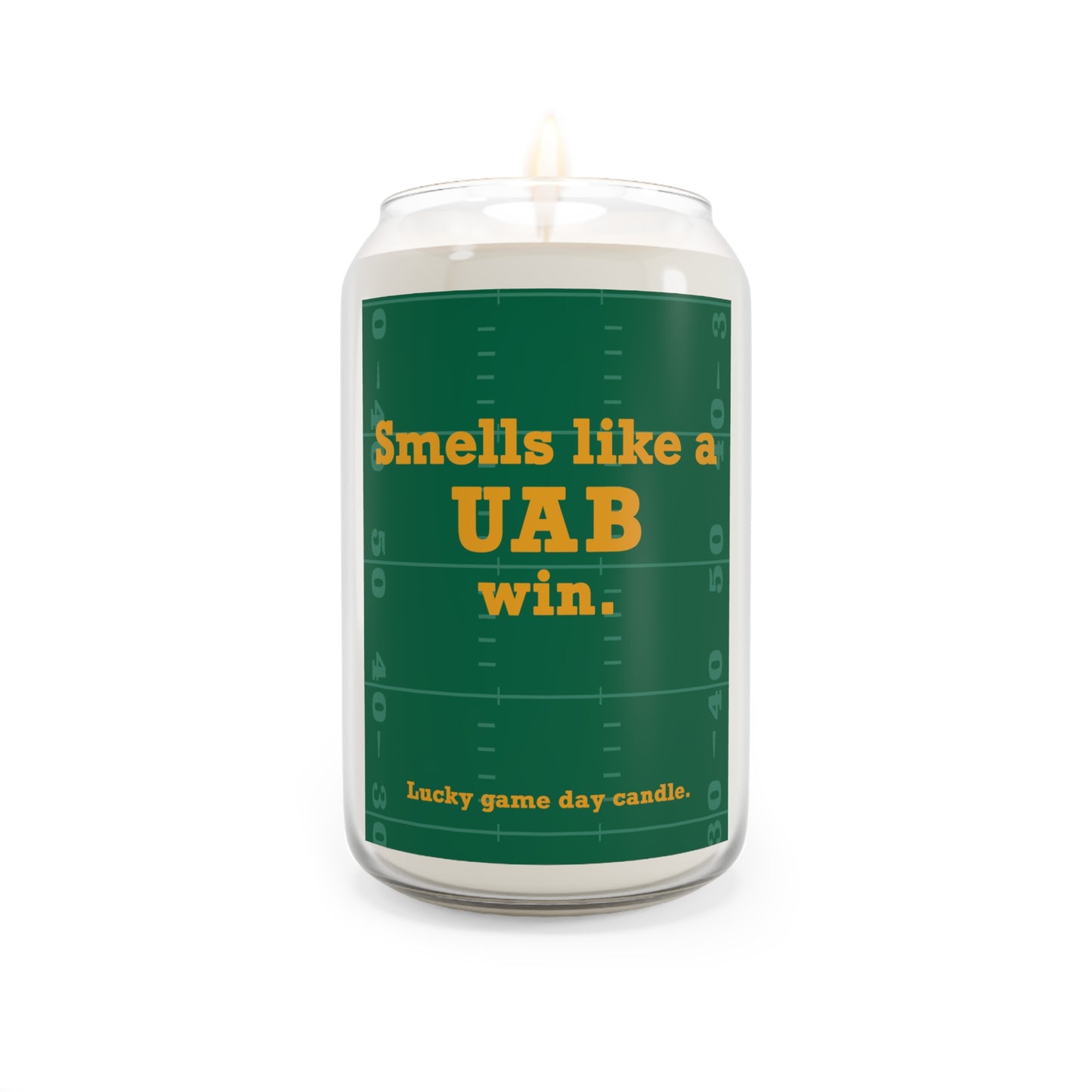 Alabama-Birmingham Football - "Smells like a UAB win" scented candle (13.75 oz)