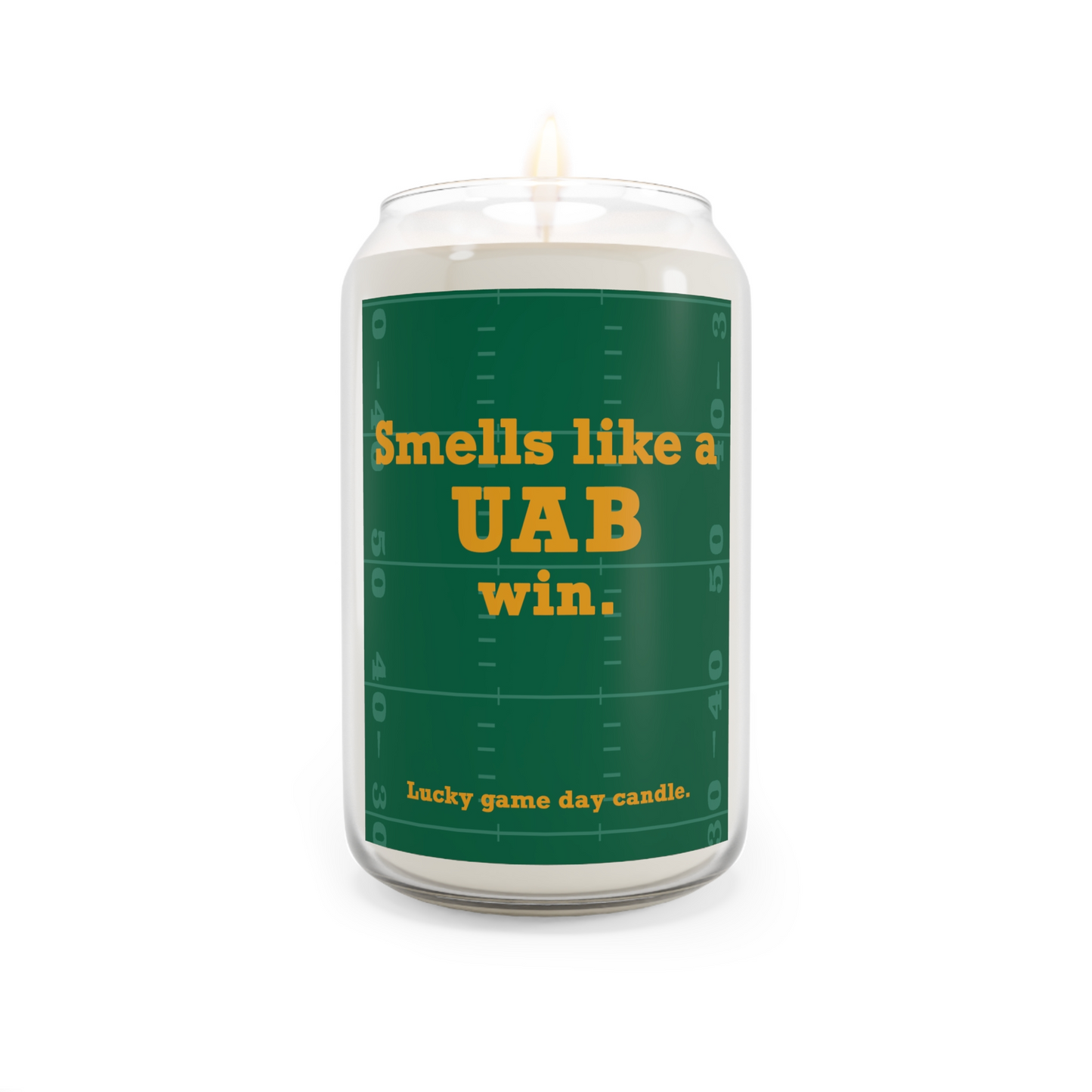 Alabama-Birmingham Football - "Smells like a UAB win" scented candle (13.75 oz)