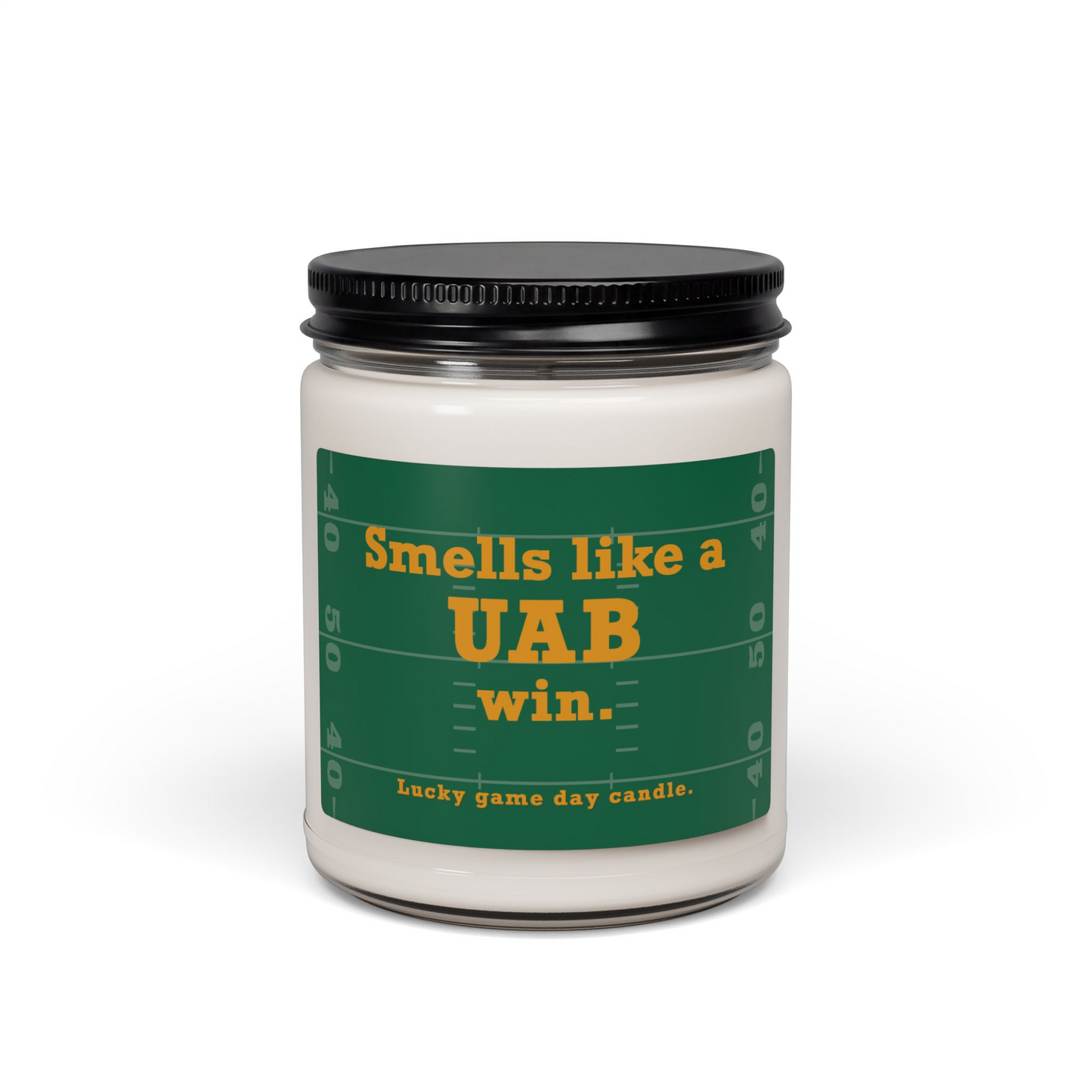 Alabama-Birmingham Football - "Smells like a UAB win" scented candle (9 oz)