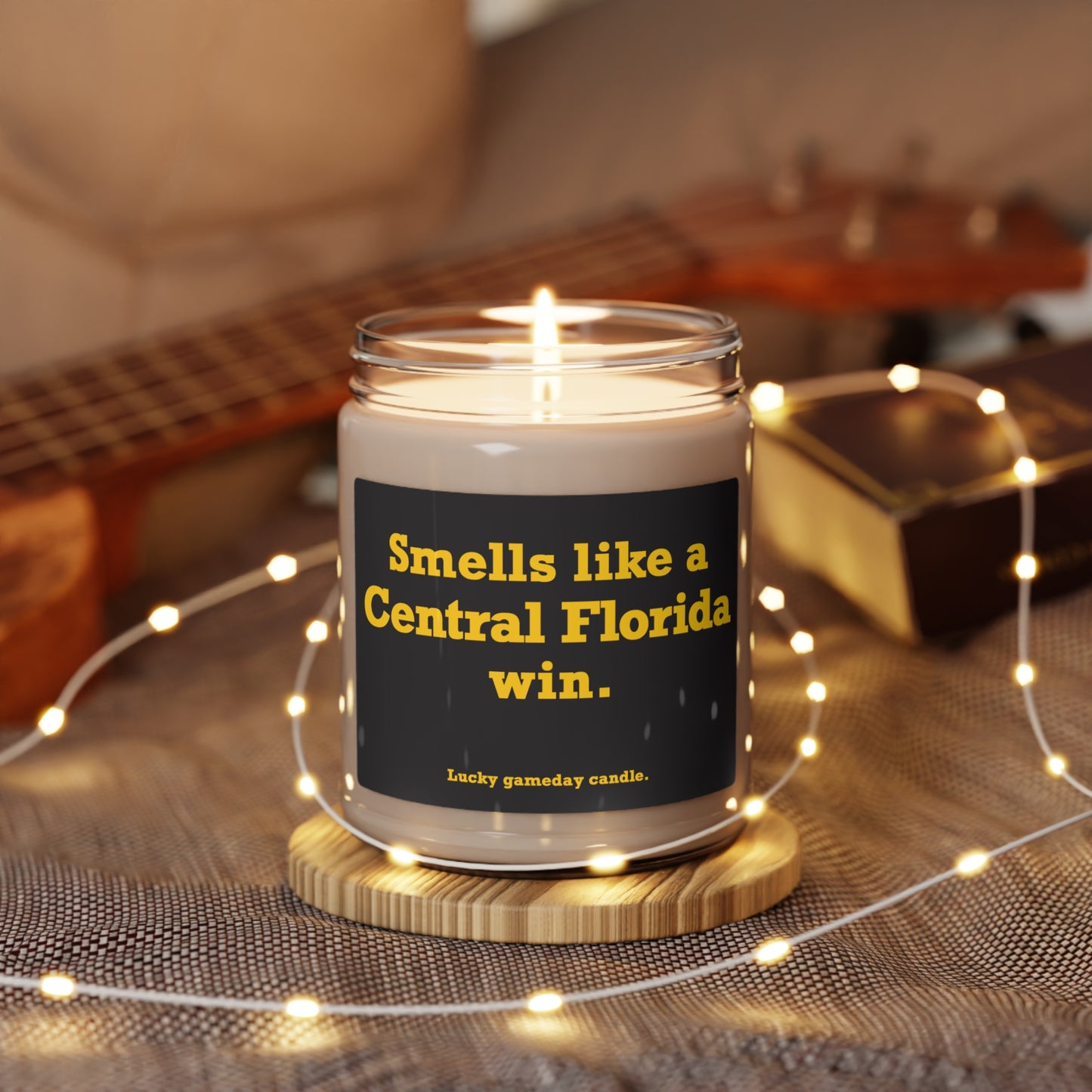 UCF - "Smells like a Central Florida win" scented candle (9 oz)