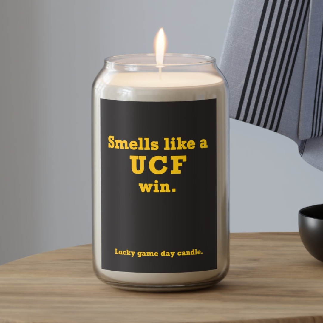 Central Florida - "Smells like a UCF win" scented candle (13.75 oz)