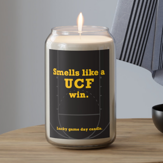 Central Florida Basketball - "Smells like a UCF win" scented candle (13.75 oz)