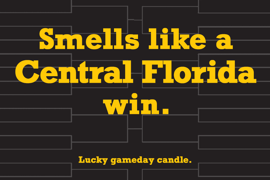 UCF Basketball - "Smells like a Central Florida win" scented candle (9 oz)