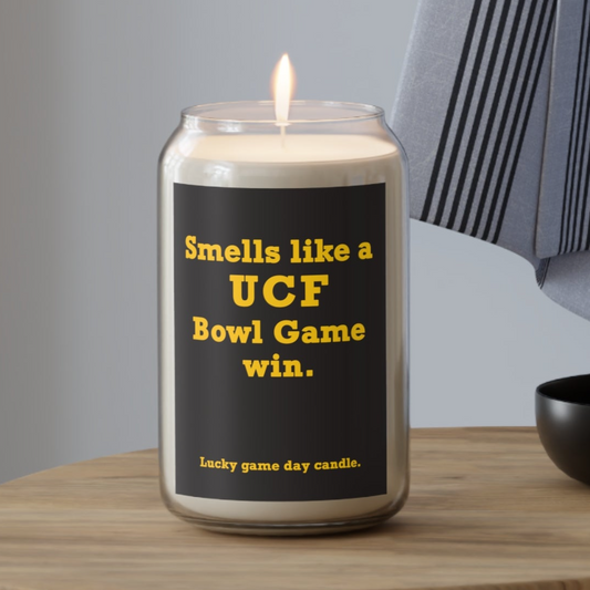 Central Florida Bowl Game - "Smells like a UCF Bowl Game win" scented candle (13.75 oz)