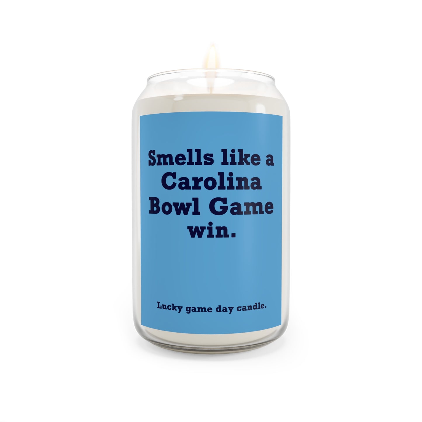 UNC Bowl Game - "Smells like a Carolina Bowl Game win" scented candle (13.75 oz)