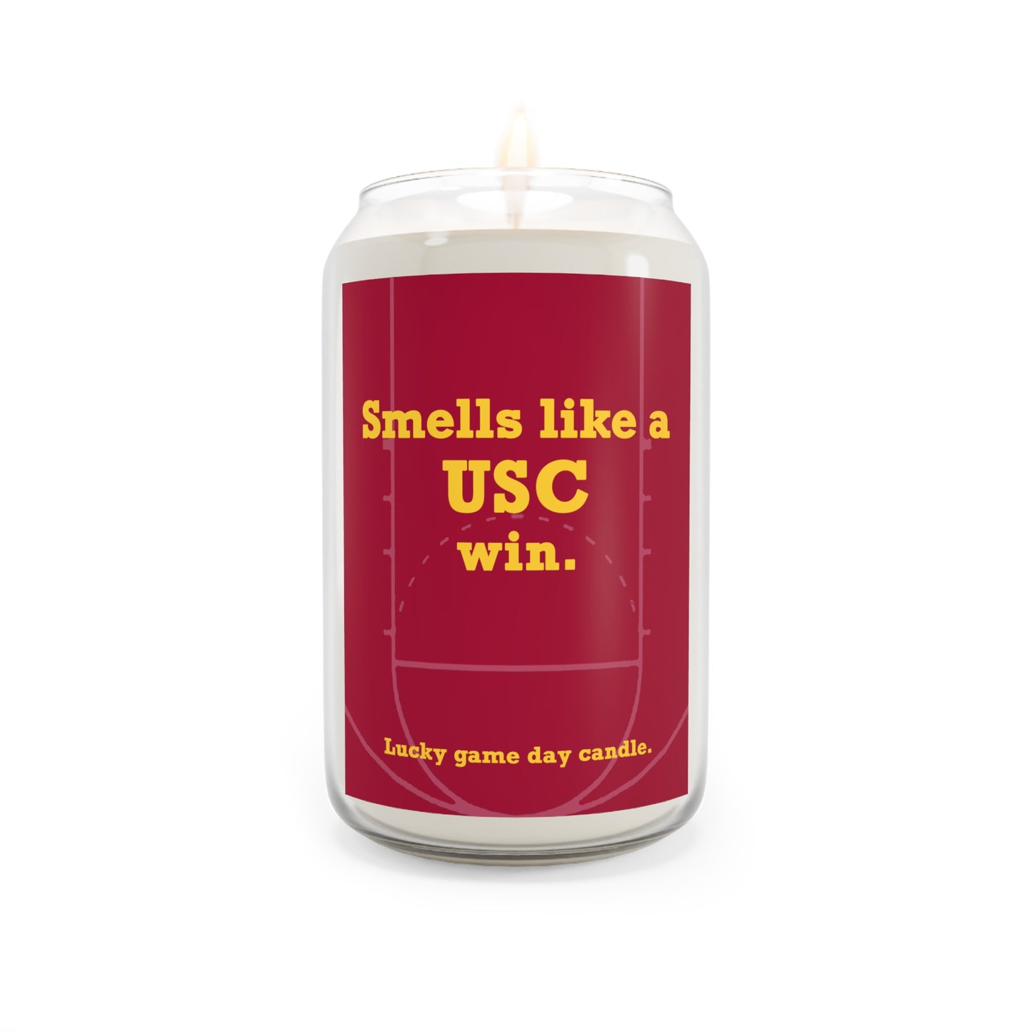 USC Basketball - "Smells like a USC win" scented candle (13.75 oz)