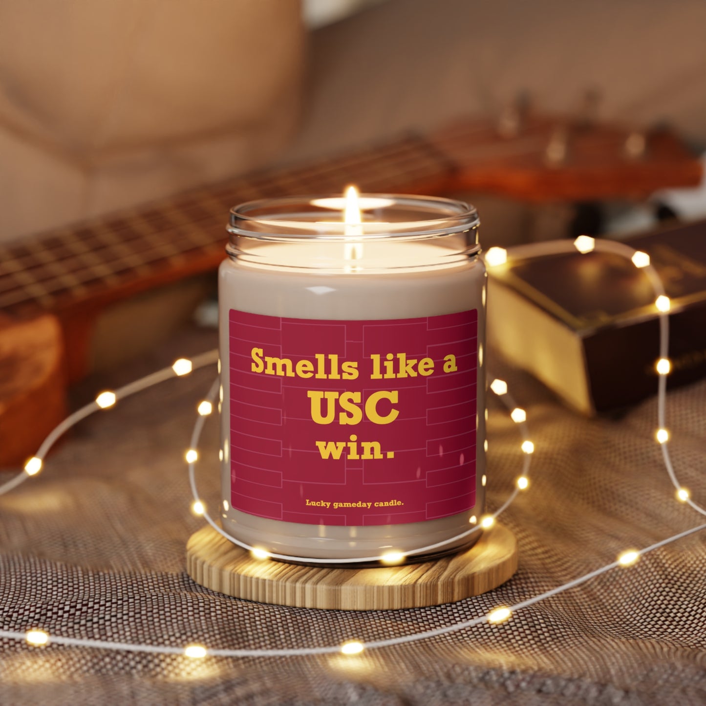 USC Basketball - "Smells like a USC win" scented candle (9 oz)