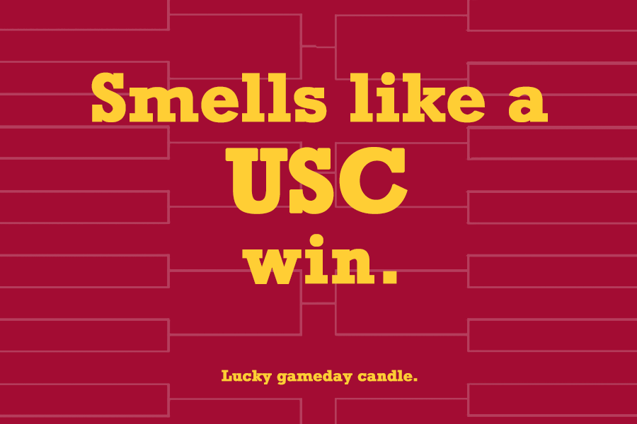 USC Basketball - "Smells like a USC win" scented candle (9 oz)