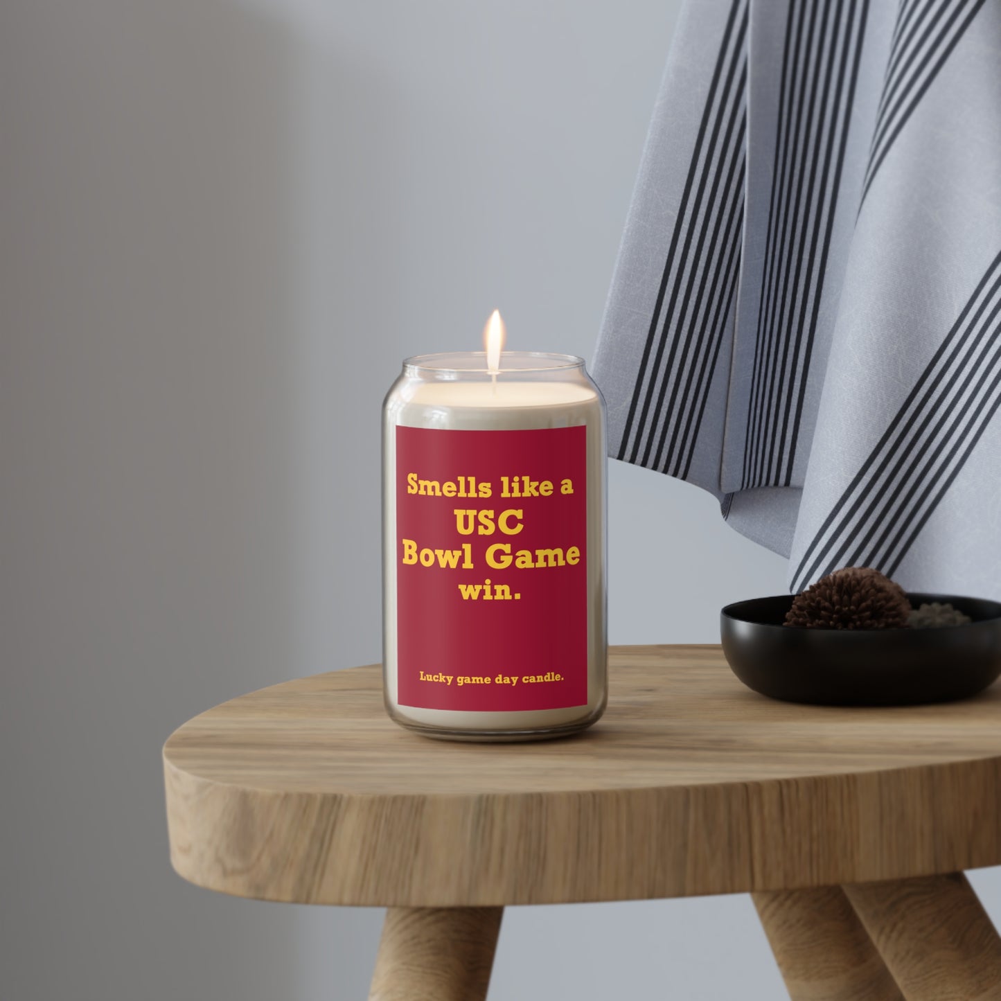 USC Bowl Game - "Smells like a USC Bowl Game win" scented candle (13.75 oz)