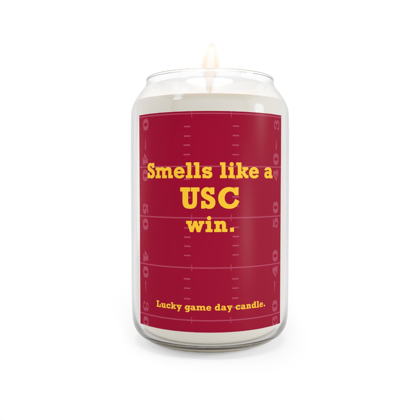 USC Football - "Smells like a USC win" scented candle (13.75 oz)