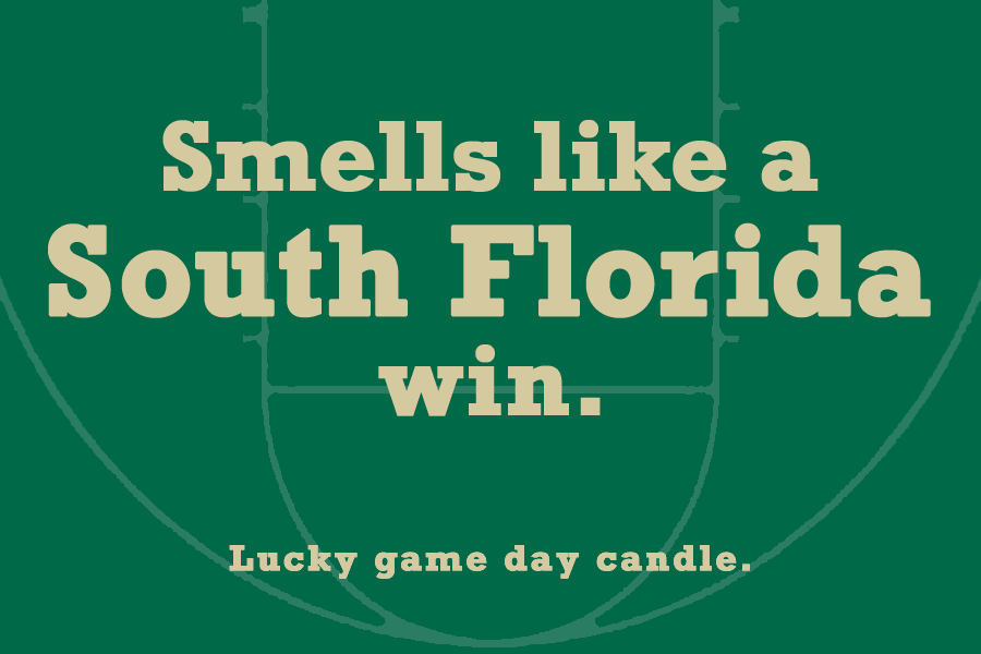 USF Basketball - "Smells like a South Florida win" scented candle (9 oz)