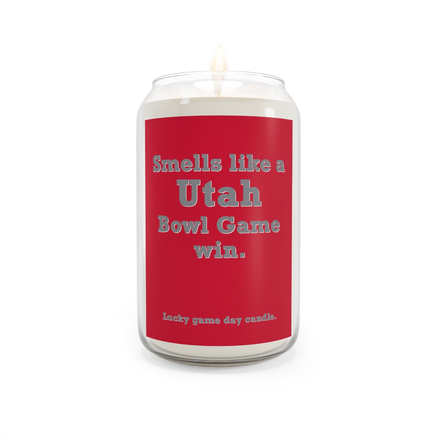 Utah Bowl Game - "Smells like a Utah Bowl Game win" scented candle (13.75 oz)