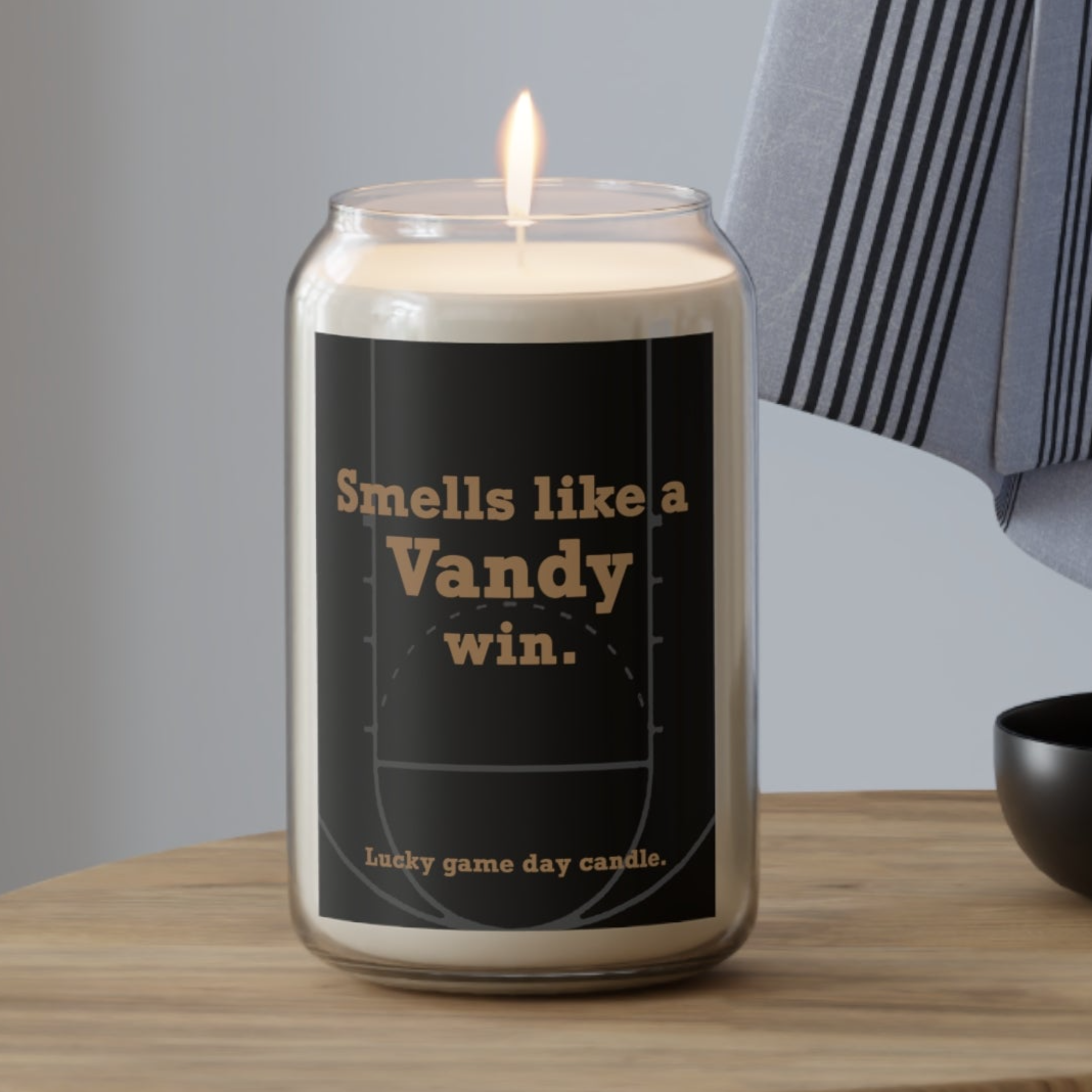 Vanderbilt Basketball - "Smells like a Vandy win" scented candle (13.75 oz)