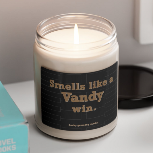 Vanderbilt Basketball - "Smells like a Vandy win" scented candle (9 oz)