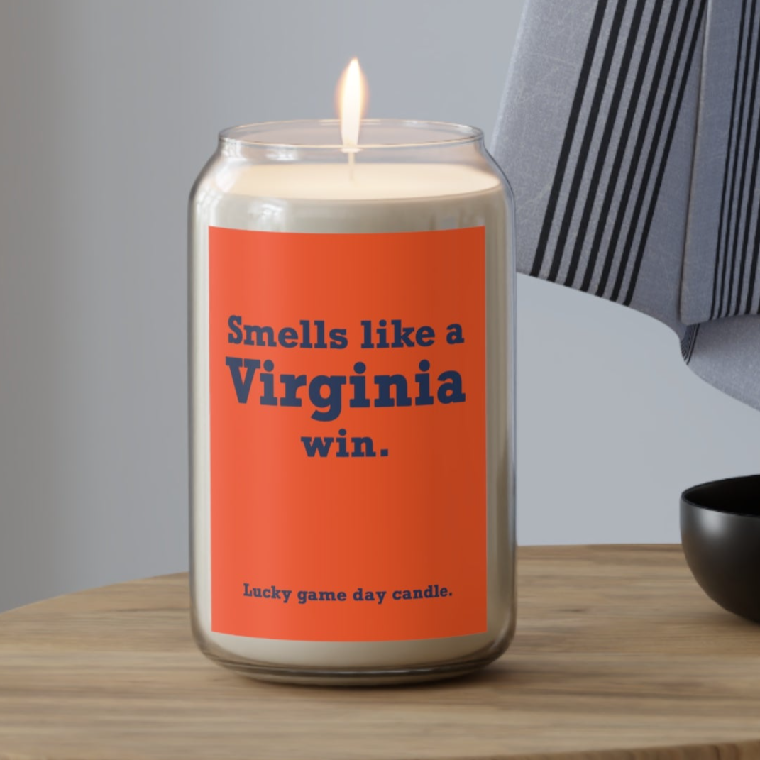 Virginia - "Smells like a Virginia win" scented candle (13.75 oz)