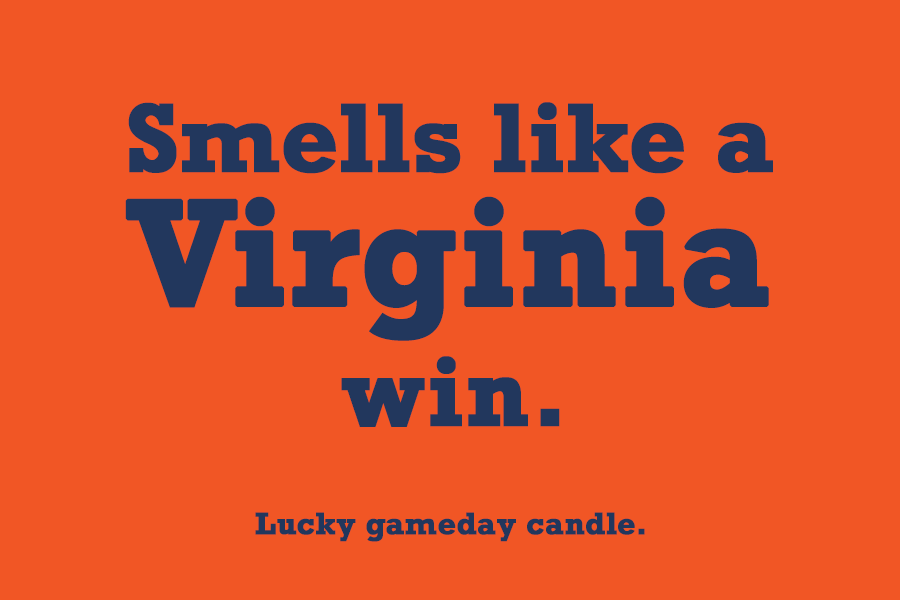 Virginia - "Smells like a Virginia win" scented candle (9 oz)