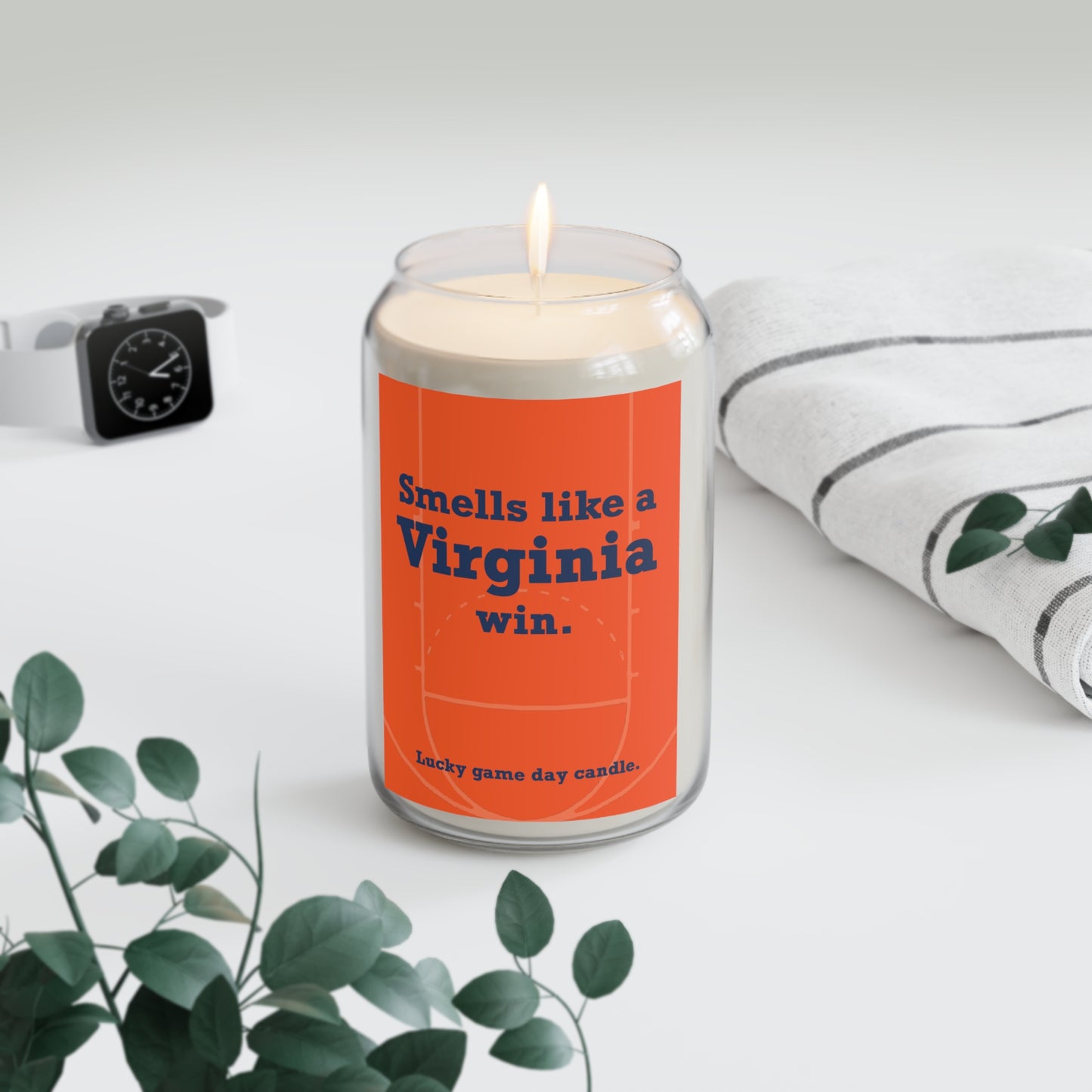 Virginia Basketball - "Smells like a Virginia win" scented candle (13.75 oz)