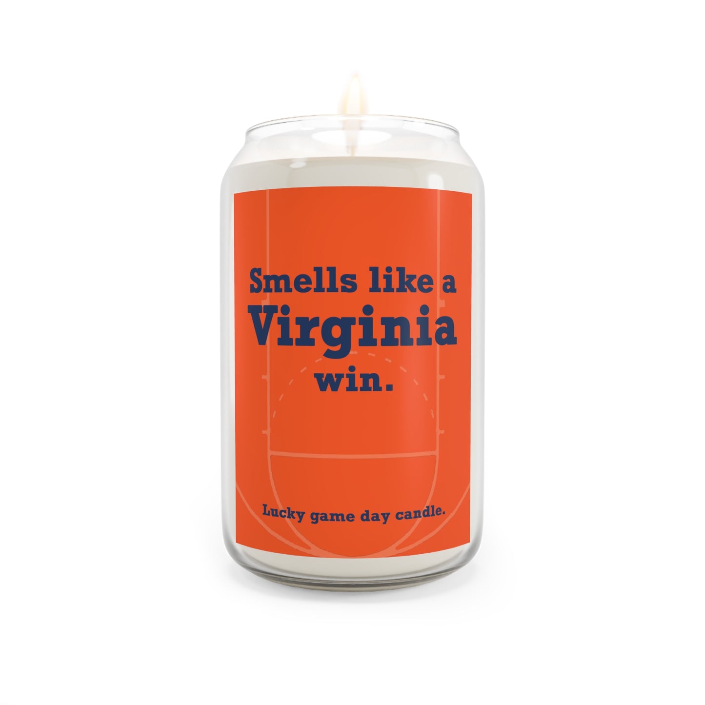 Virginia Basketball - "Smells like a Virginia win" scented candle (13.75 oz)