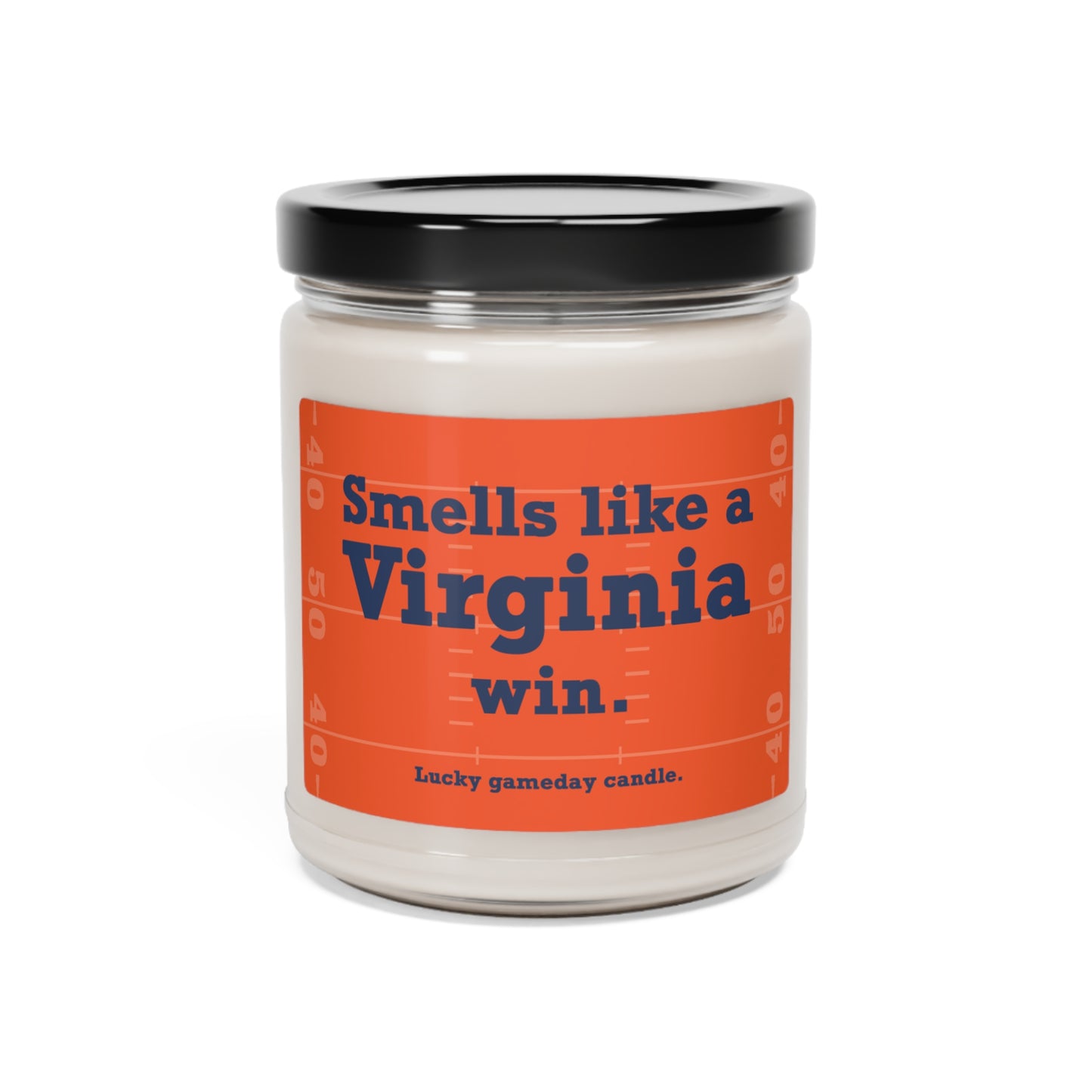 Virginia Football - "Smells like a Virginia win" scented candle (9 oz)