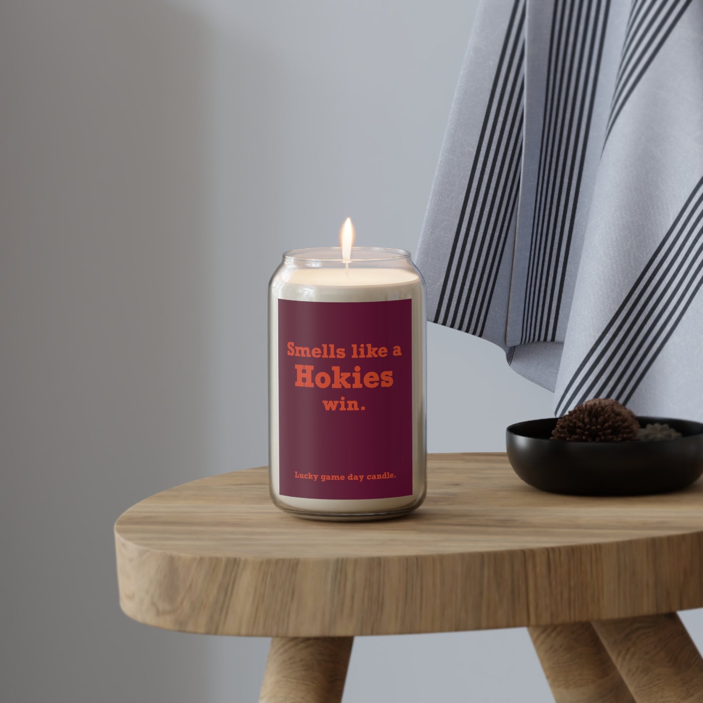 Virginia Tech - "Smells like a Hokies win" scented candle (13.75 oz)