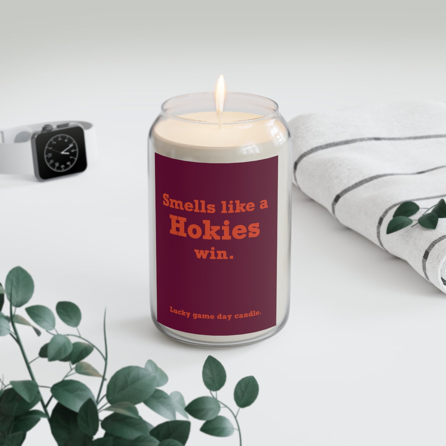 Virginia Tech - "Smells like a Hokies win" scented candle (13.75 oz)