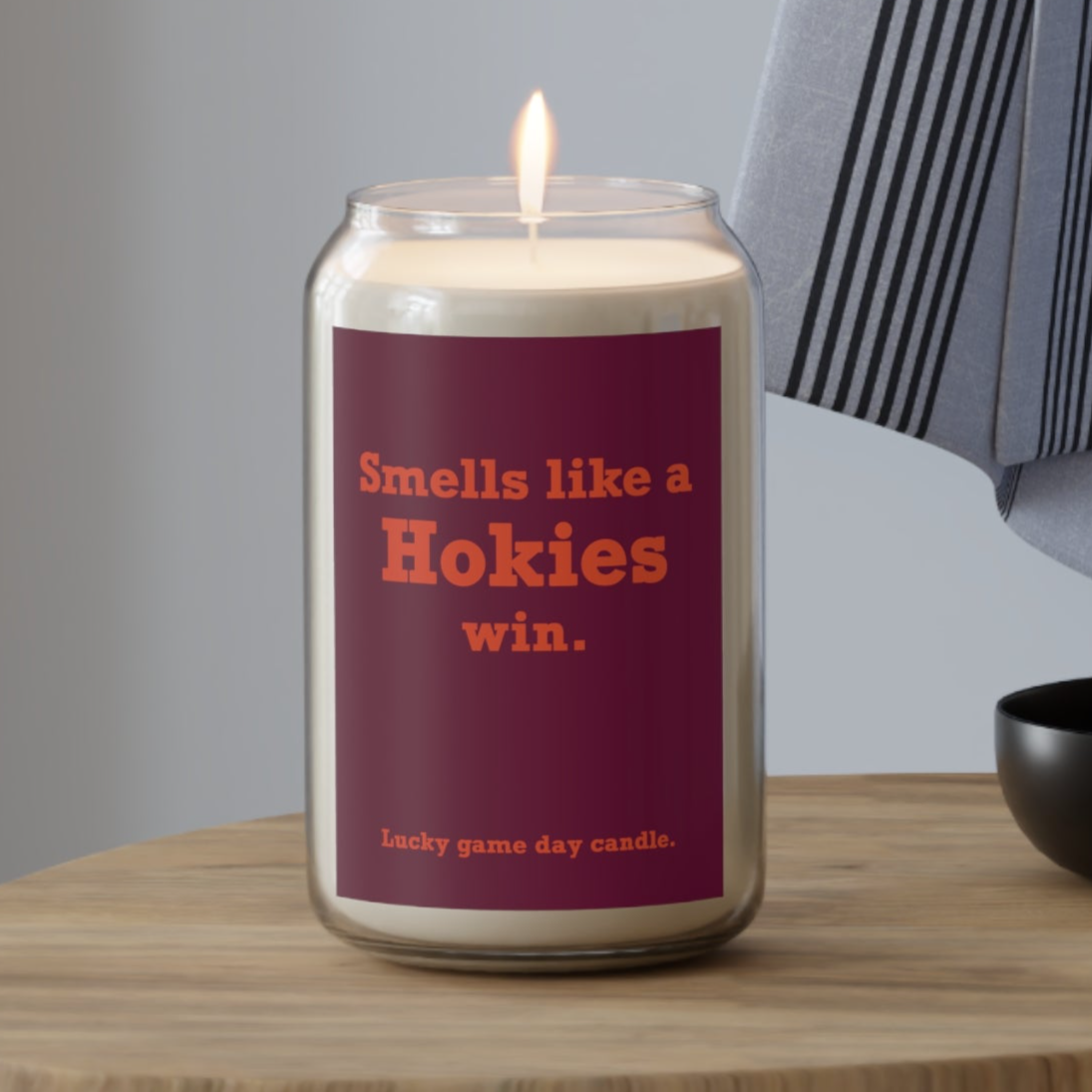 Virginia Tech - "Smells like a Hokies win" scented candle (13.75 oz)