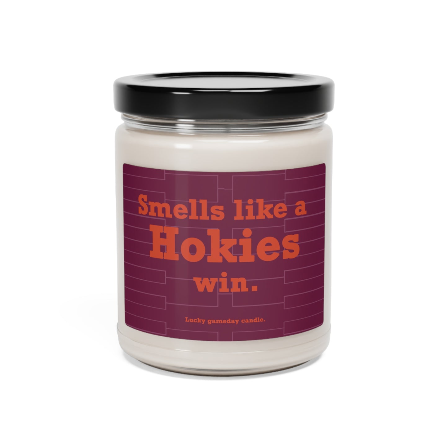 Virginia Tech Basketball - "Smells Like a Hokies Win" scented candle (9 oz)