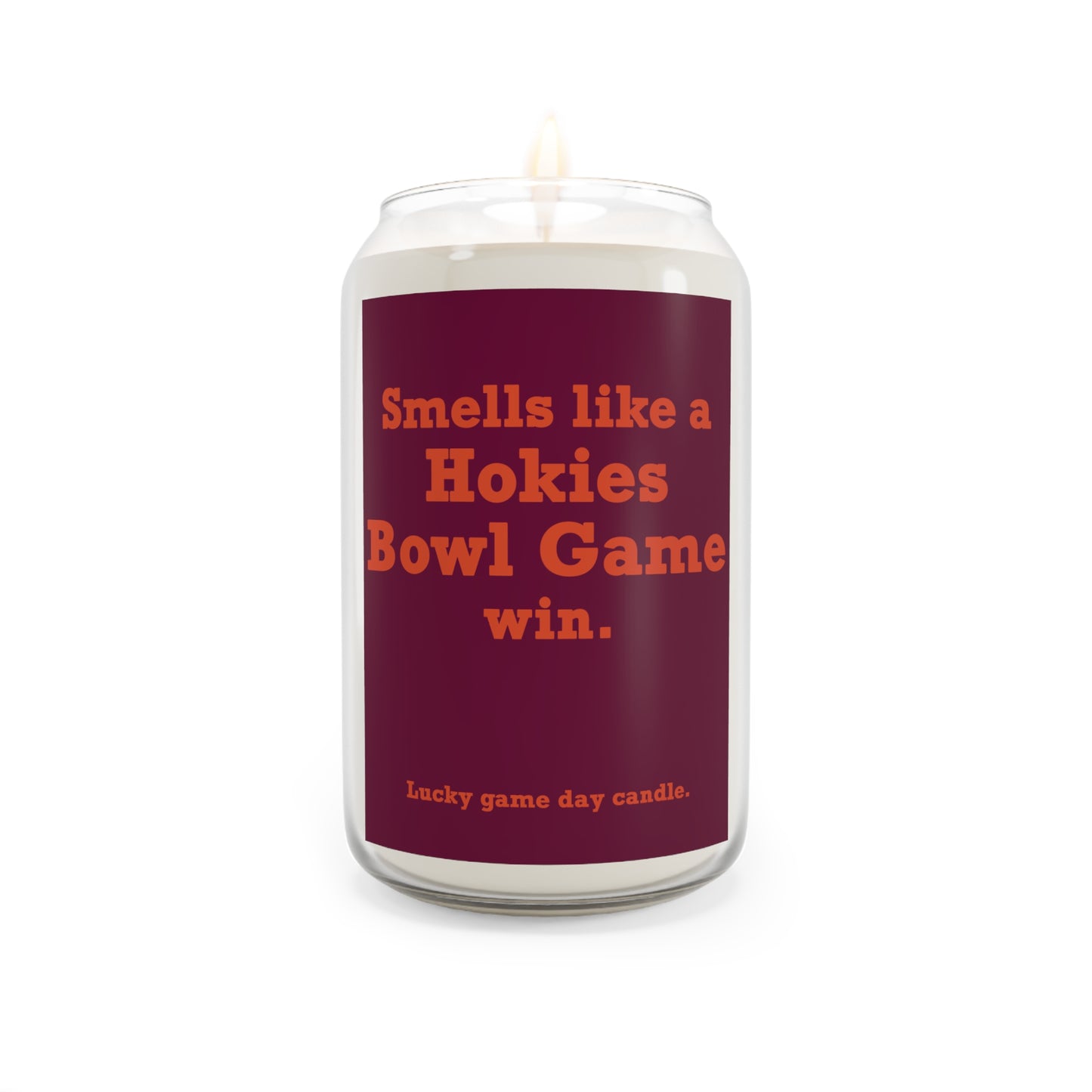 Virginia Tech Bowl Game - "Smells like a Hokies Bowl Game win" scented candle (13.75 oz)