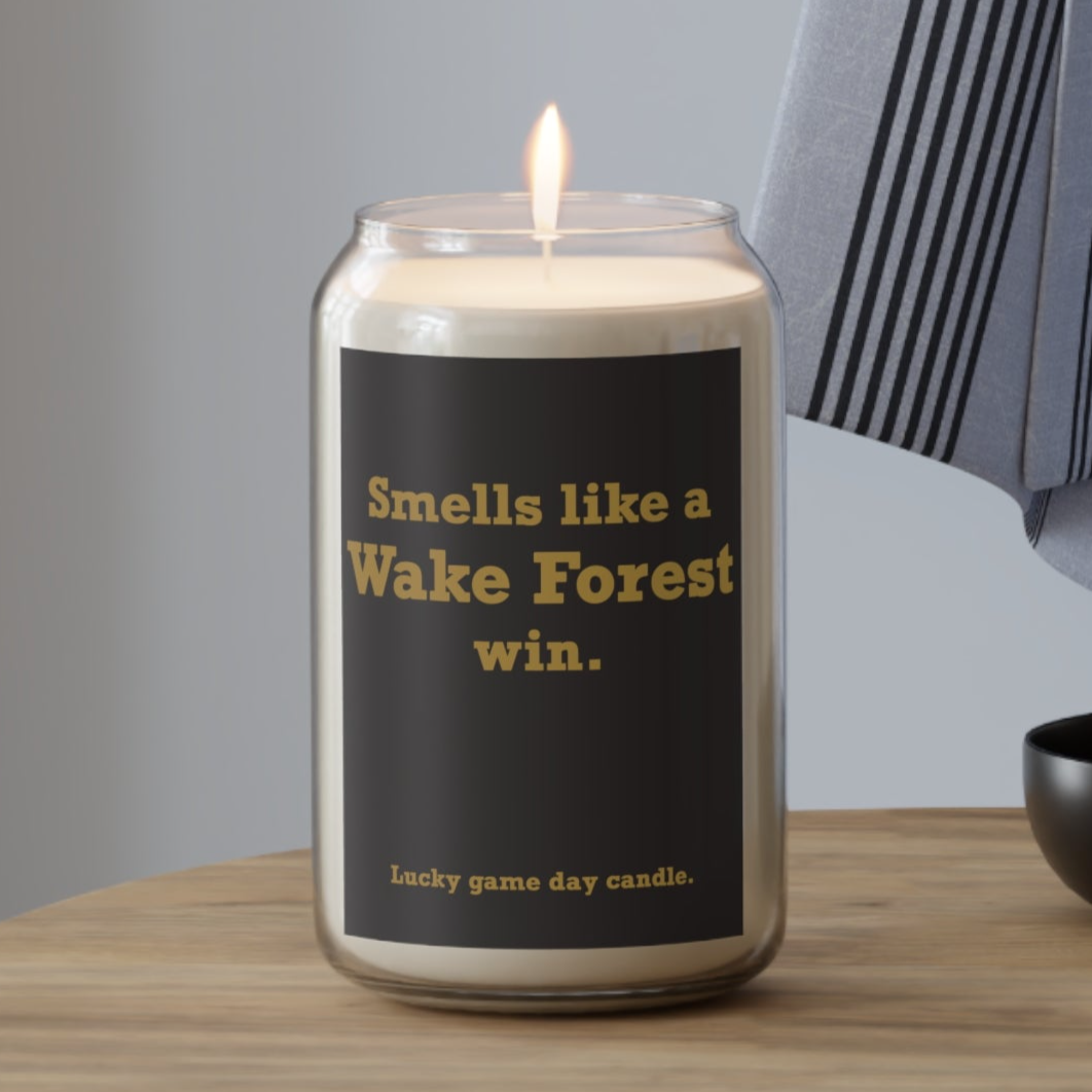 Wake Forest - "Smells like a Wake Forest win" scented candle (13.75 oz)