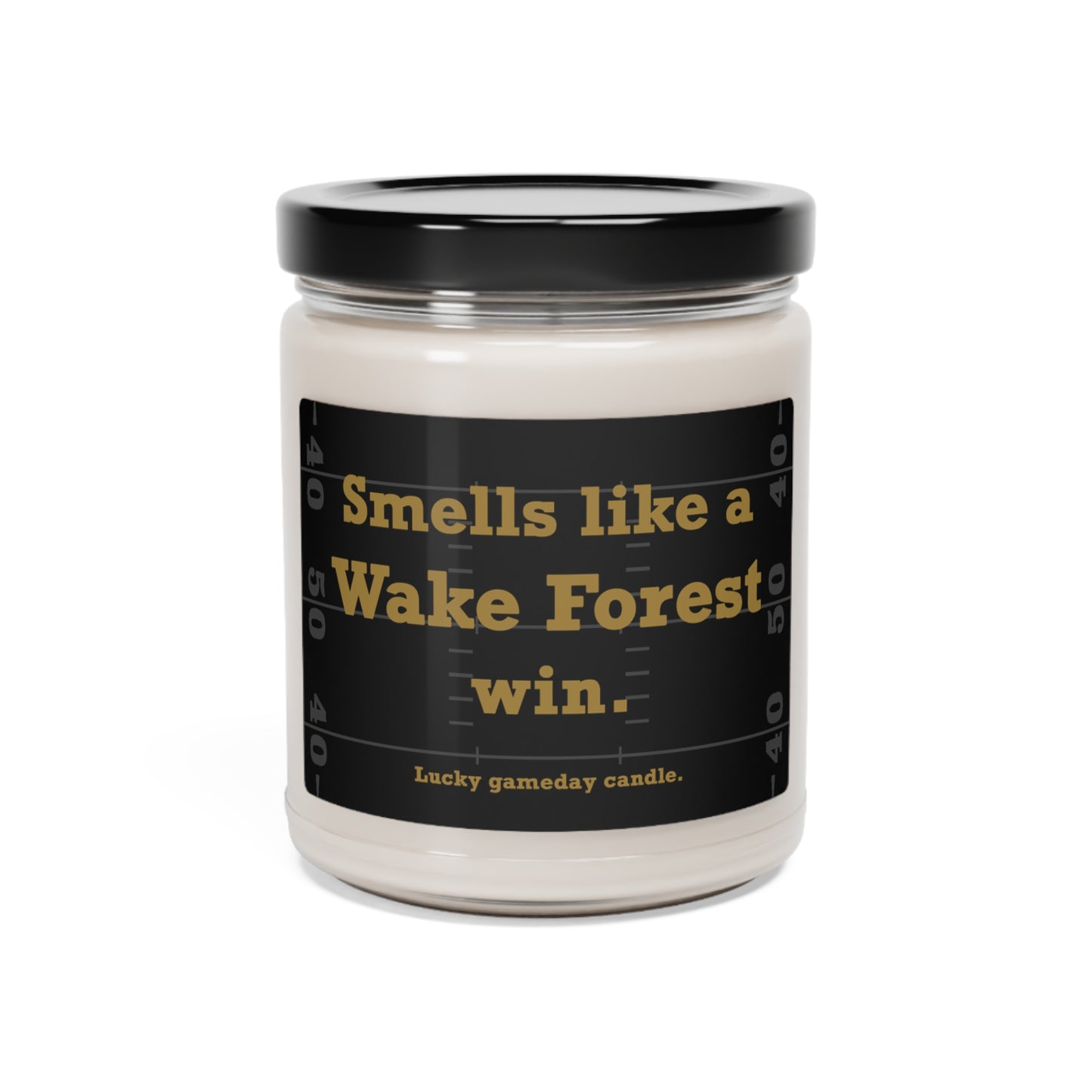 Wake Forest Football - "Smells like a Wake Forest win" scented candle (9 oz)