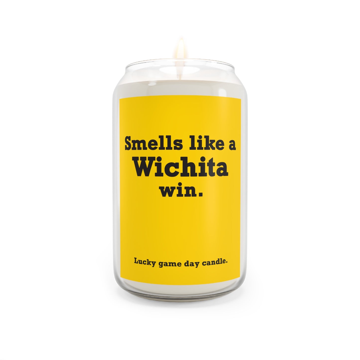 Wichita State - "Smells Like a Wichita win" scented candle (13.75 oz)