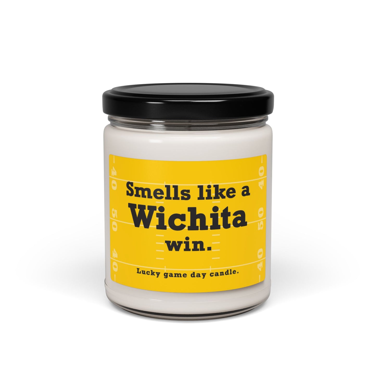 Wichita State Football - "Smells Like a Wichita win" scented candle (9 oz)