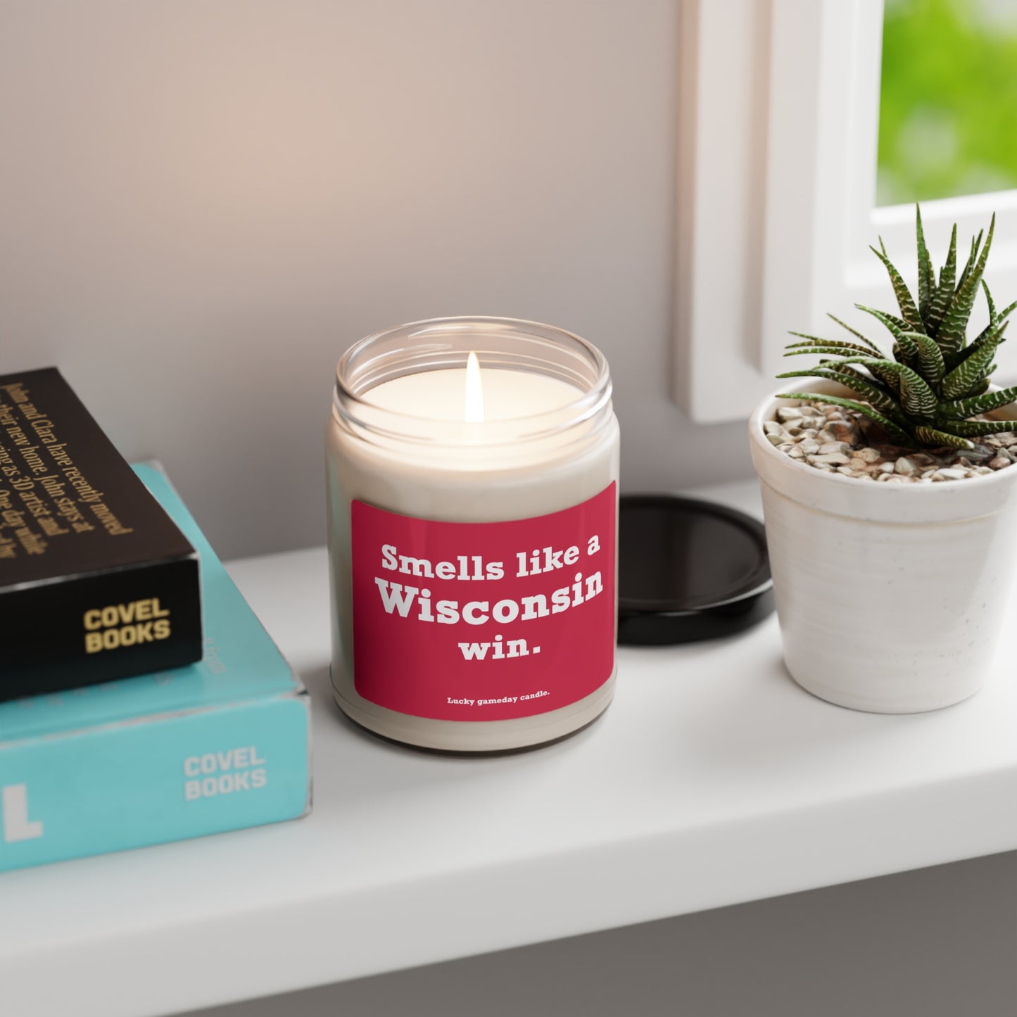 Wisconsin - "Smells like a Wisconsin win" scented candle (9 oz)