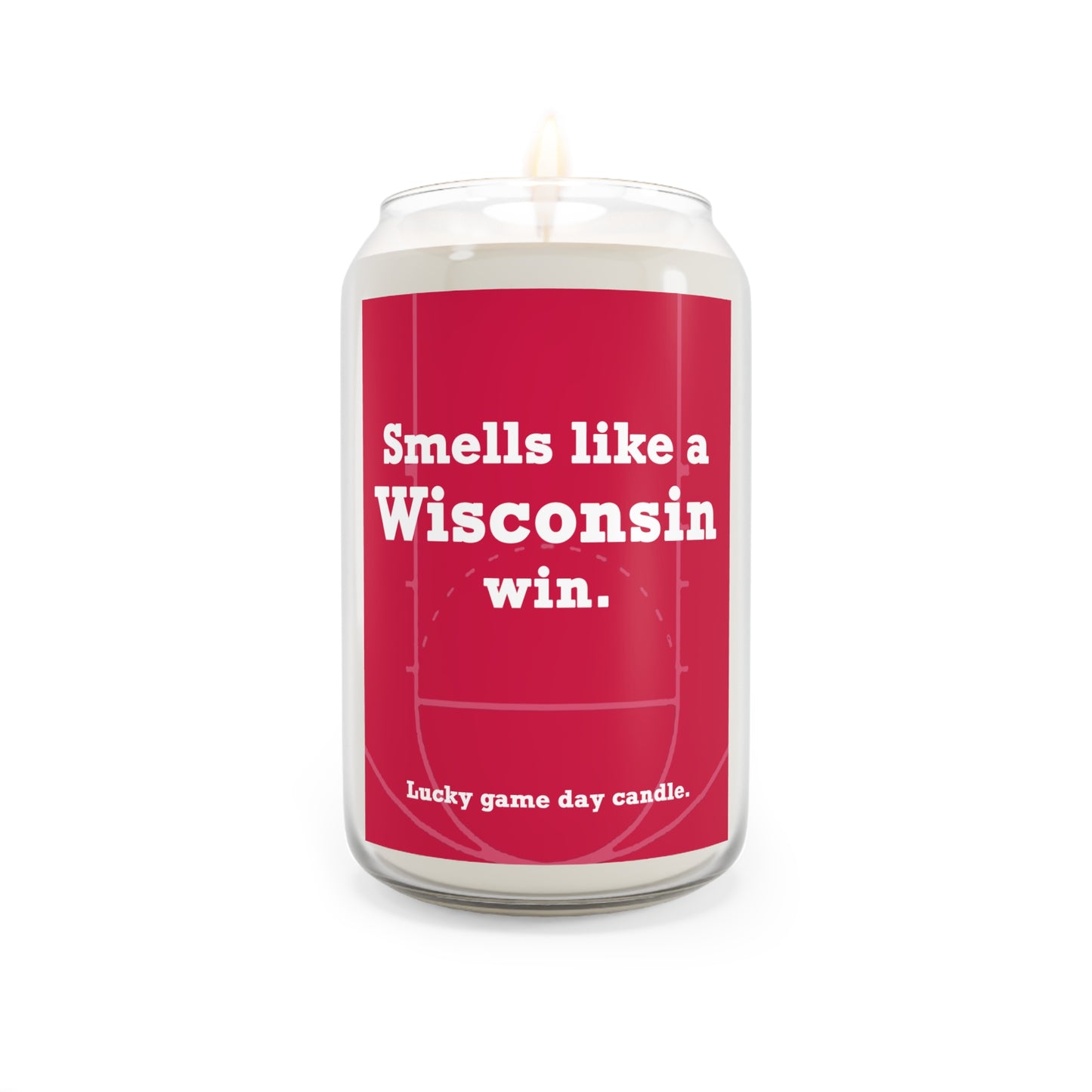 Wisconsin Basketball - Smells Like a Wisconsin Win scented candle (13.75 oz)