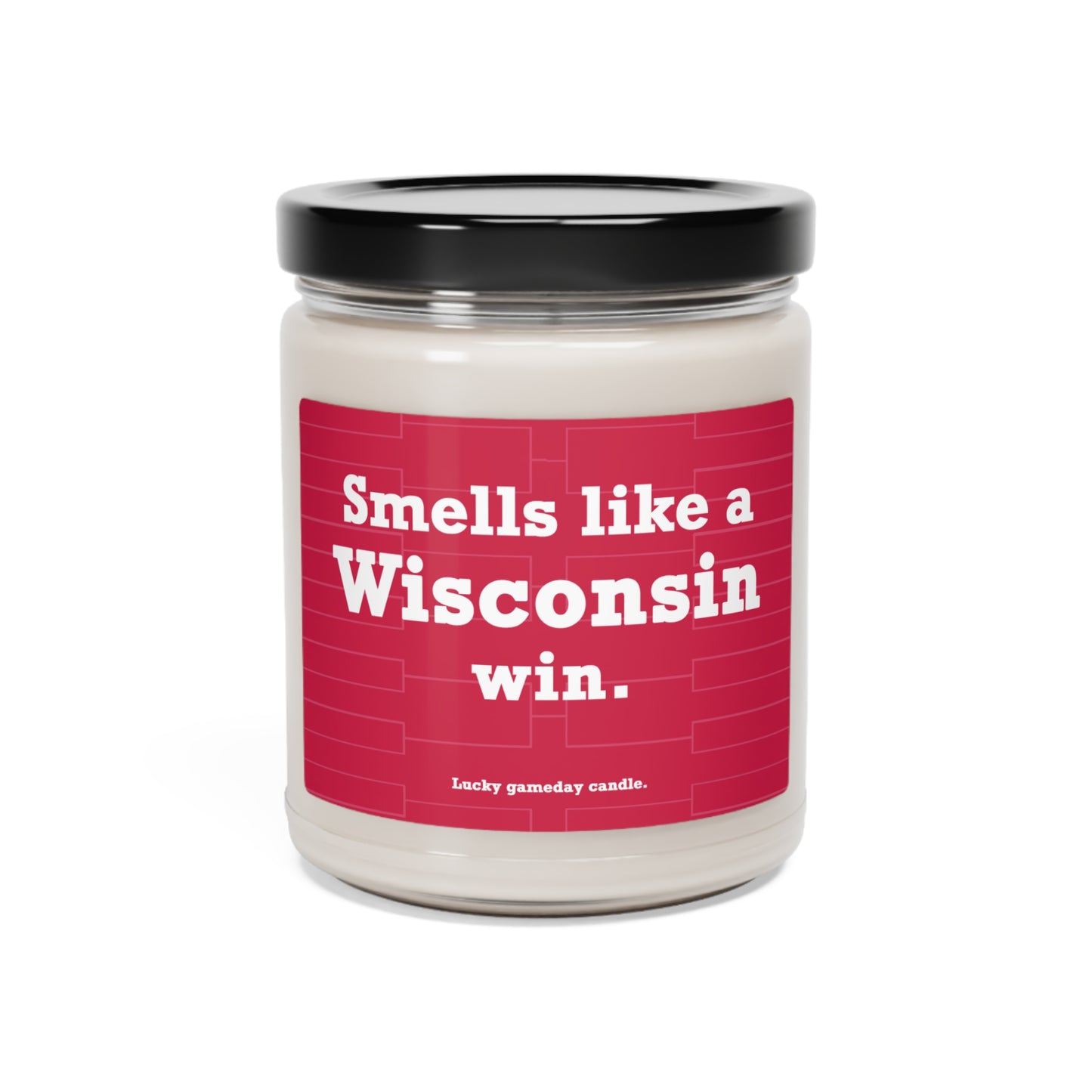 Wisconsin Basketball - "Smells like a Wisconsin win" scented candle (9 oz)